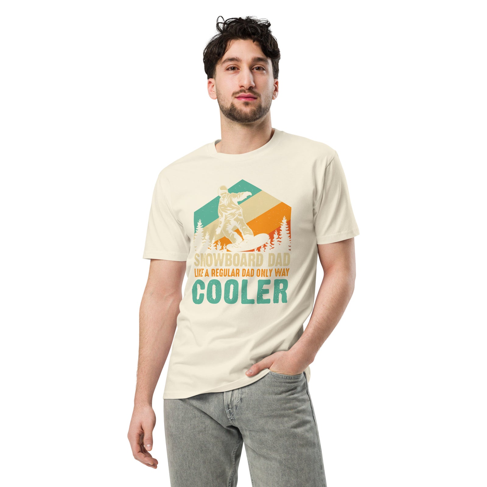 Snowboard dad like a regular dad only way Cooler Unisex t-shirt