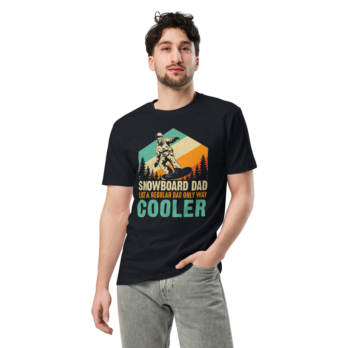 Snowboard dad like a regular dad only way Cooler Unisex t-shirt