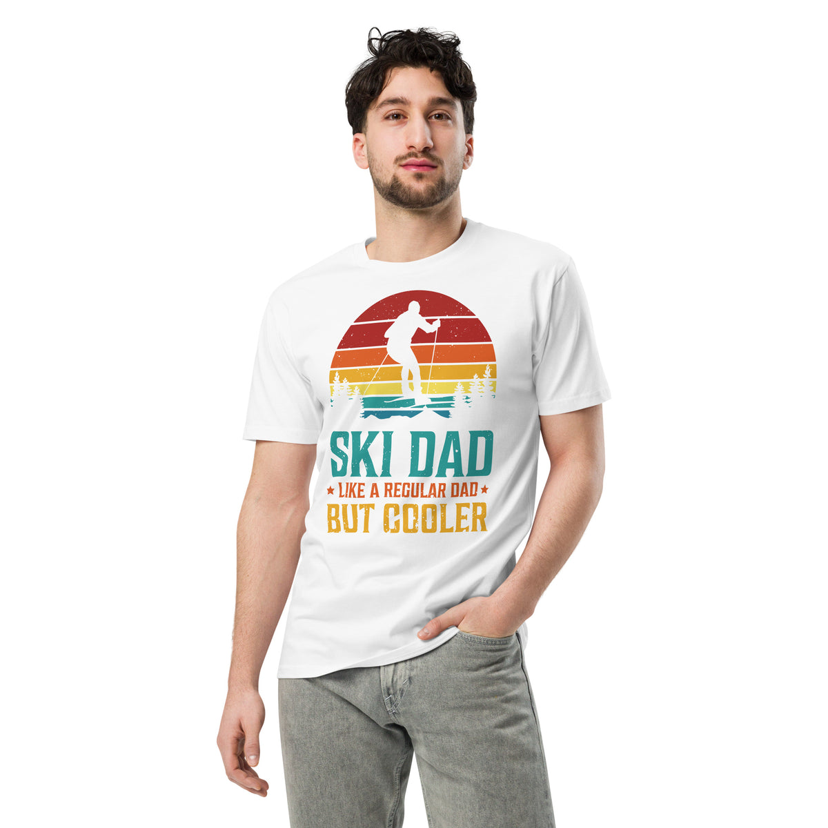 Snowboard dad like a regular dad only way Cooler Unisex t-shirt