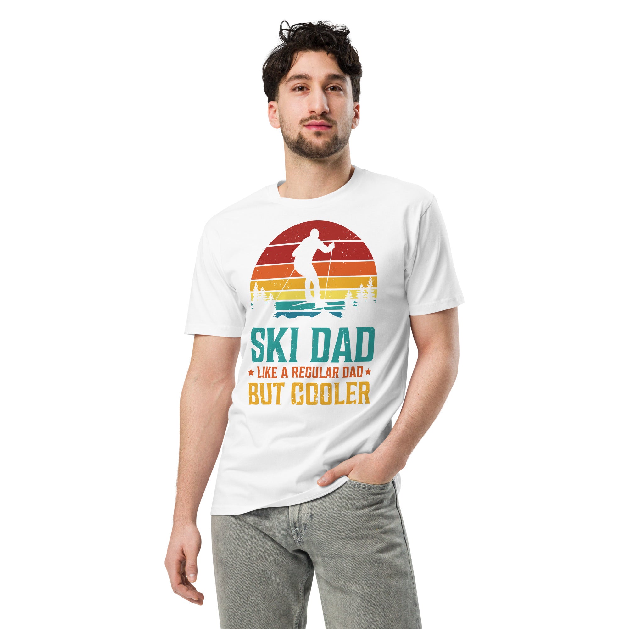 Snowboard dad like a regular dad only way Cooler Unisex t-shirt
