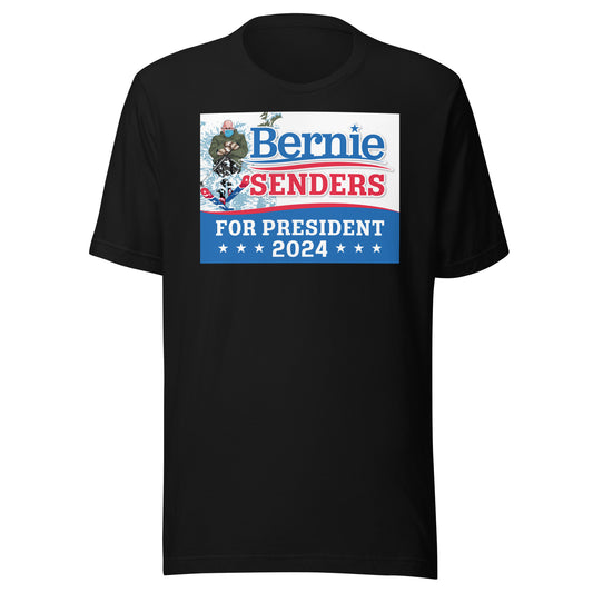 Bernie Senders For President 2024 Unisex t-shirt - Powderaddicts