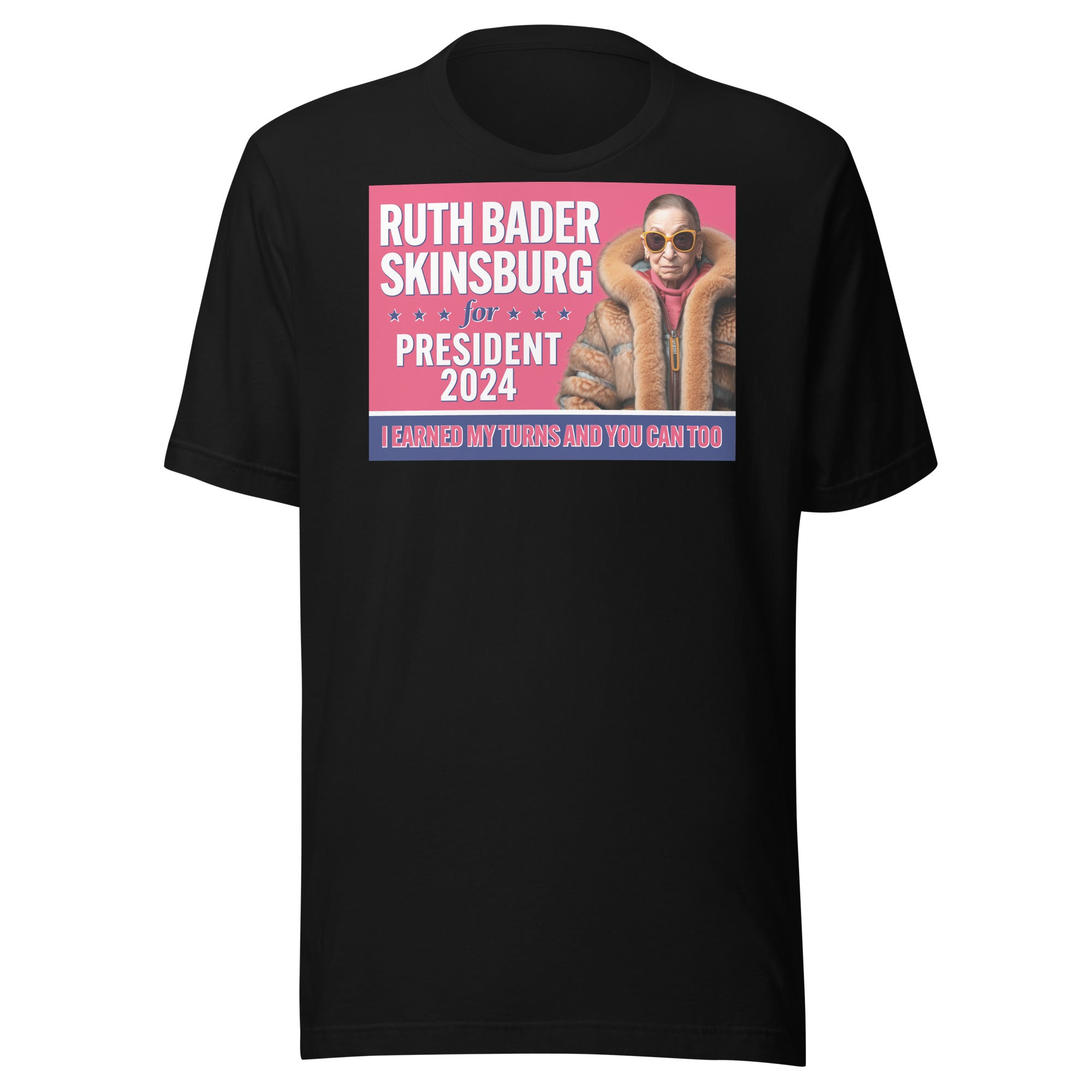 Ruth Bader Skinsburg For President 2024 Unisex t-shirt