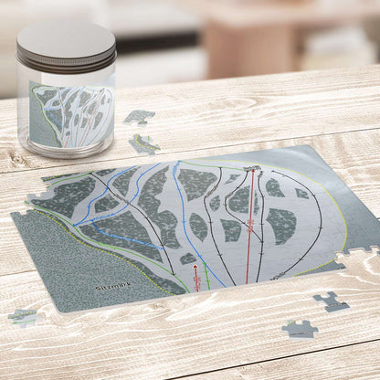 Sitz mark Washington Ski Map Resort Puzzle - Powderaddicts
