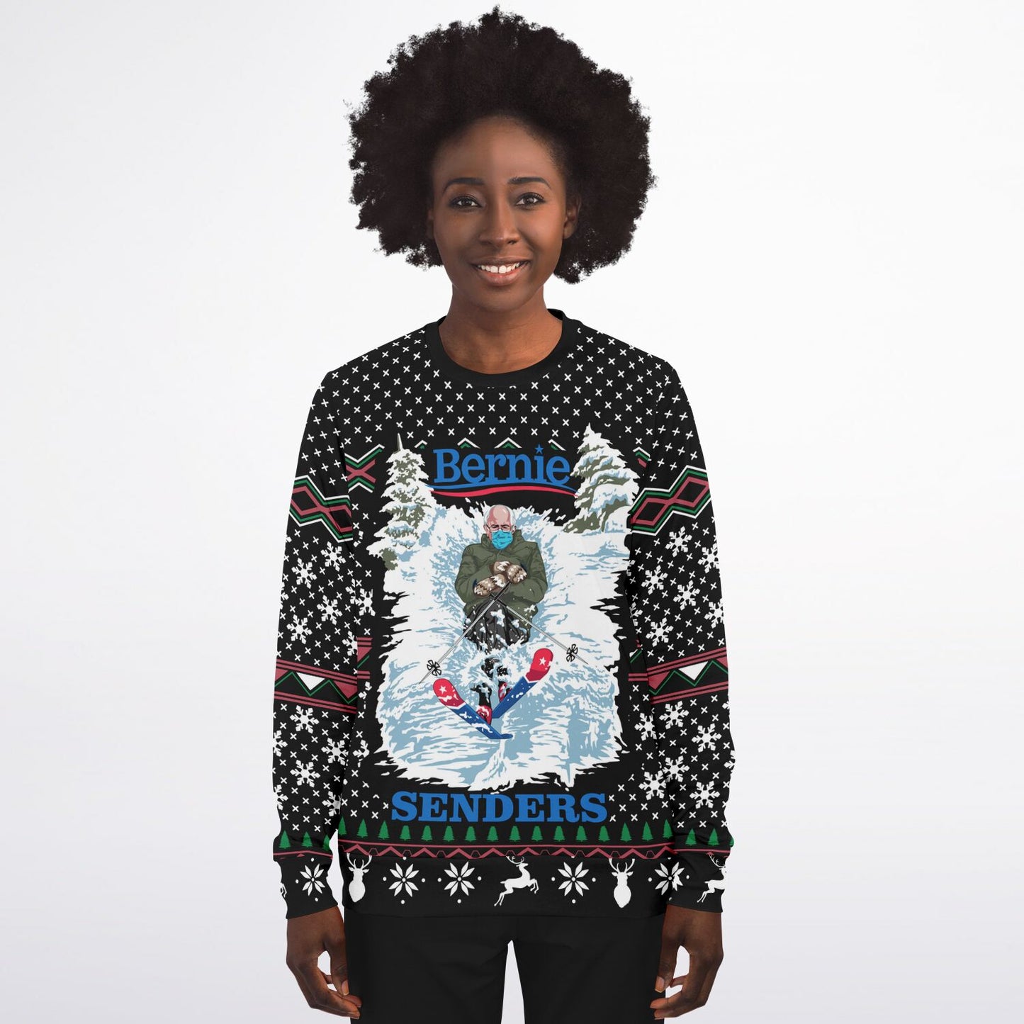 Bernie Senders Ugly Christmas Sweater - Crisp Print