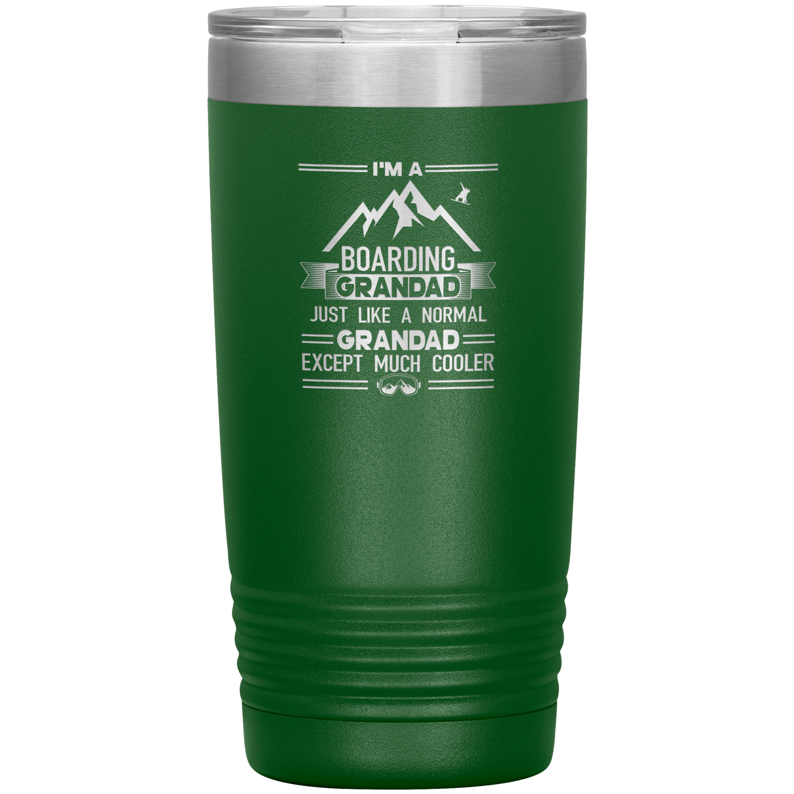 I'm A Boarding Grandad 20oz Tumbler - Powderaddicts
