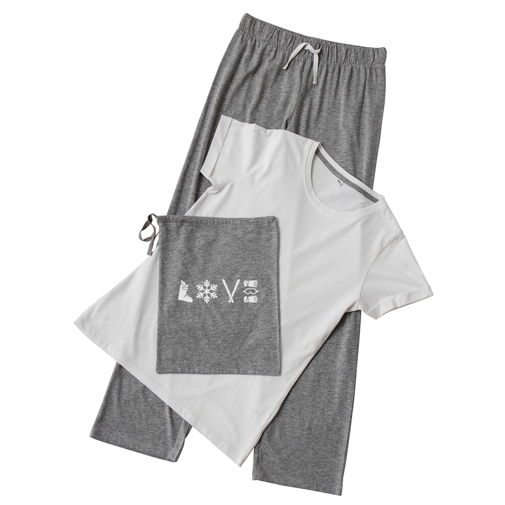 I Never Dreamed I'd Be A Super Sexy Skier But Here I Am Killing It Pajama Set - Powderaddicts