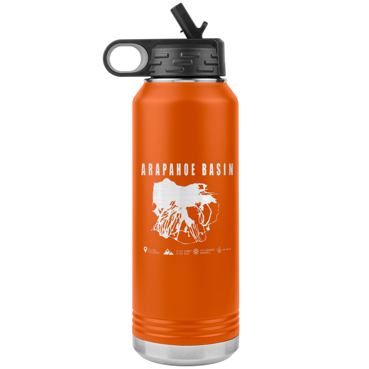 Arapahoe Basin,Colorado Ski Resort 32oz Tumbler - Powderaddicts