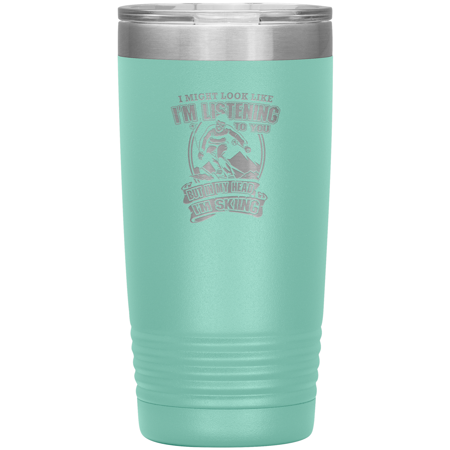 I Might Look Like I'm Listening To You 20oz Tumbler - Powderaddicts