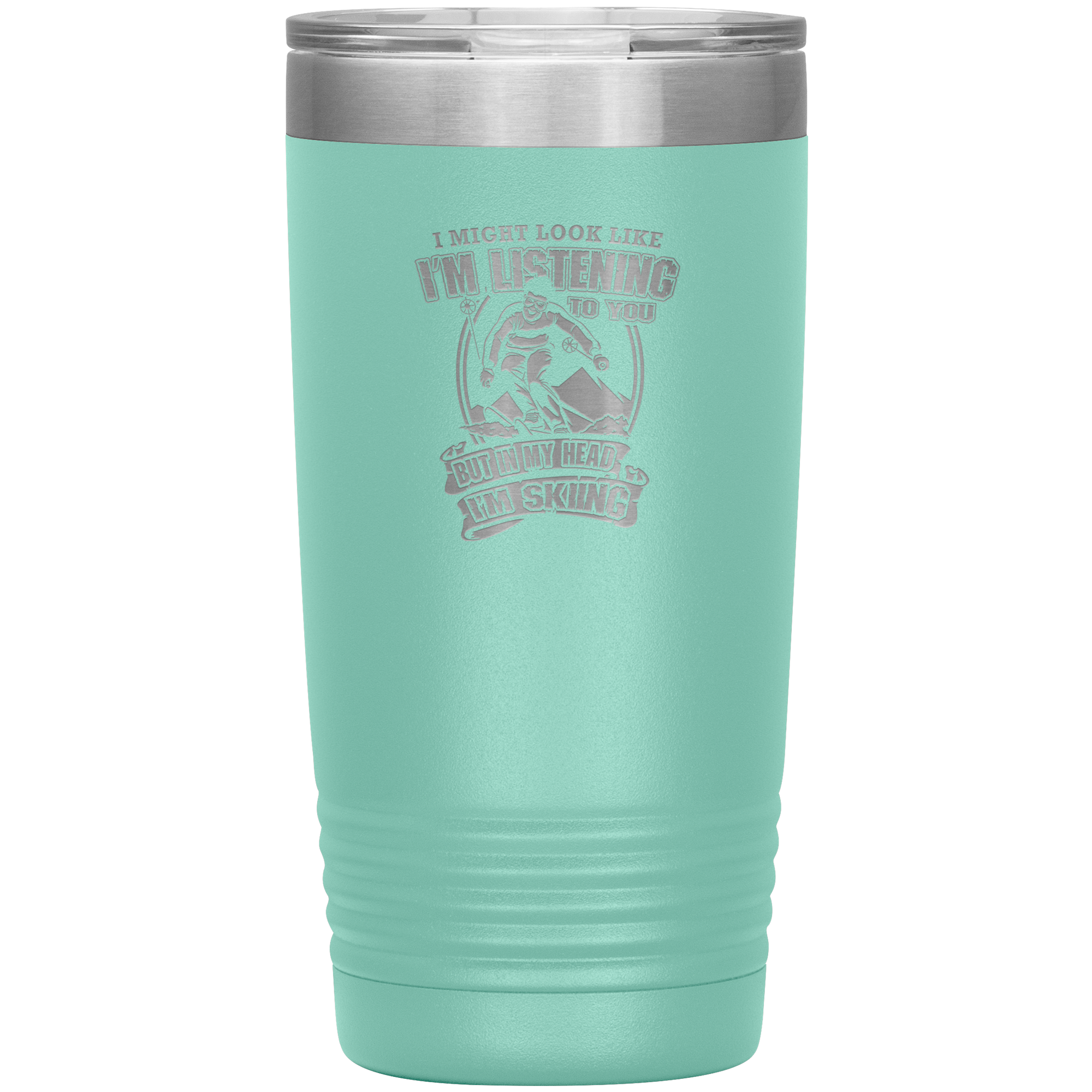 I Might Look Like I'm Listening To You 20oz Tumbler - Powderaddicts