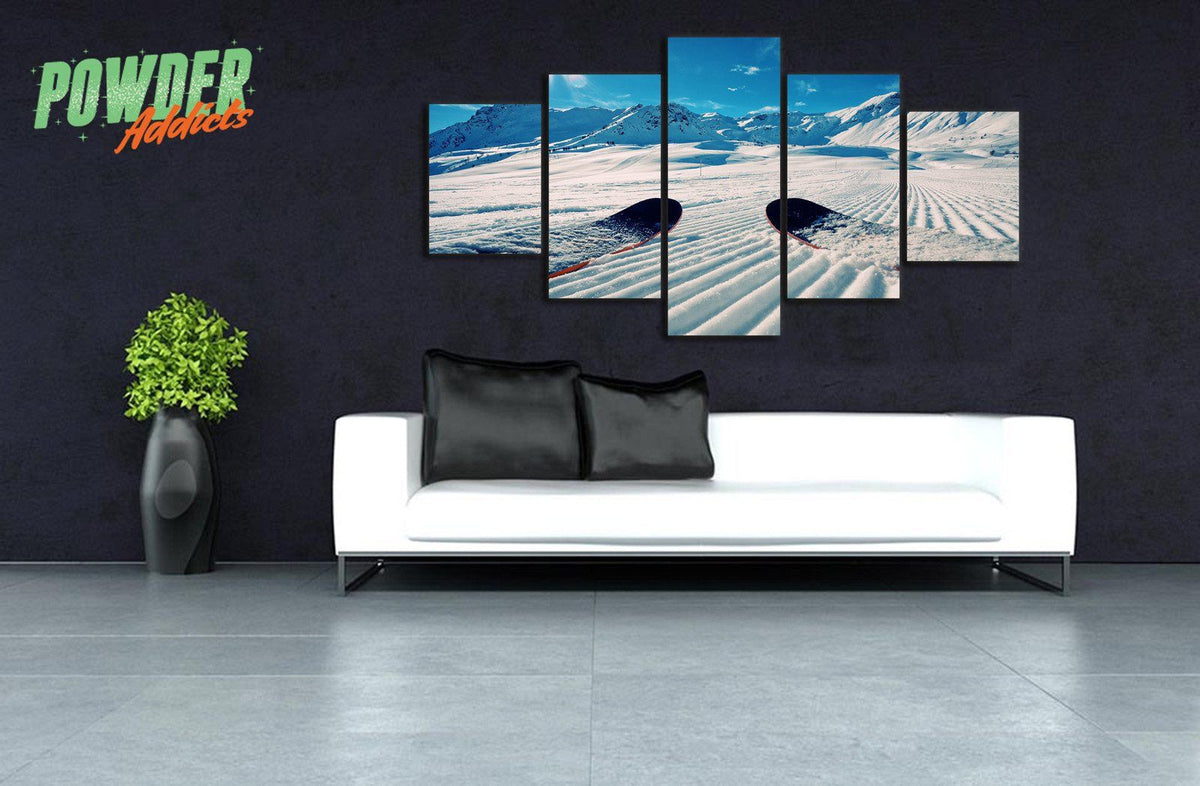 Fresh Tracks 5 Piece Canvas - Powderaddicts