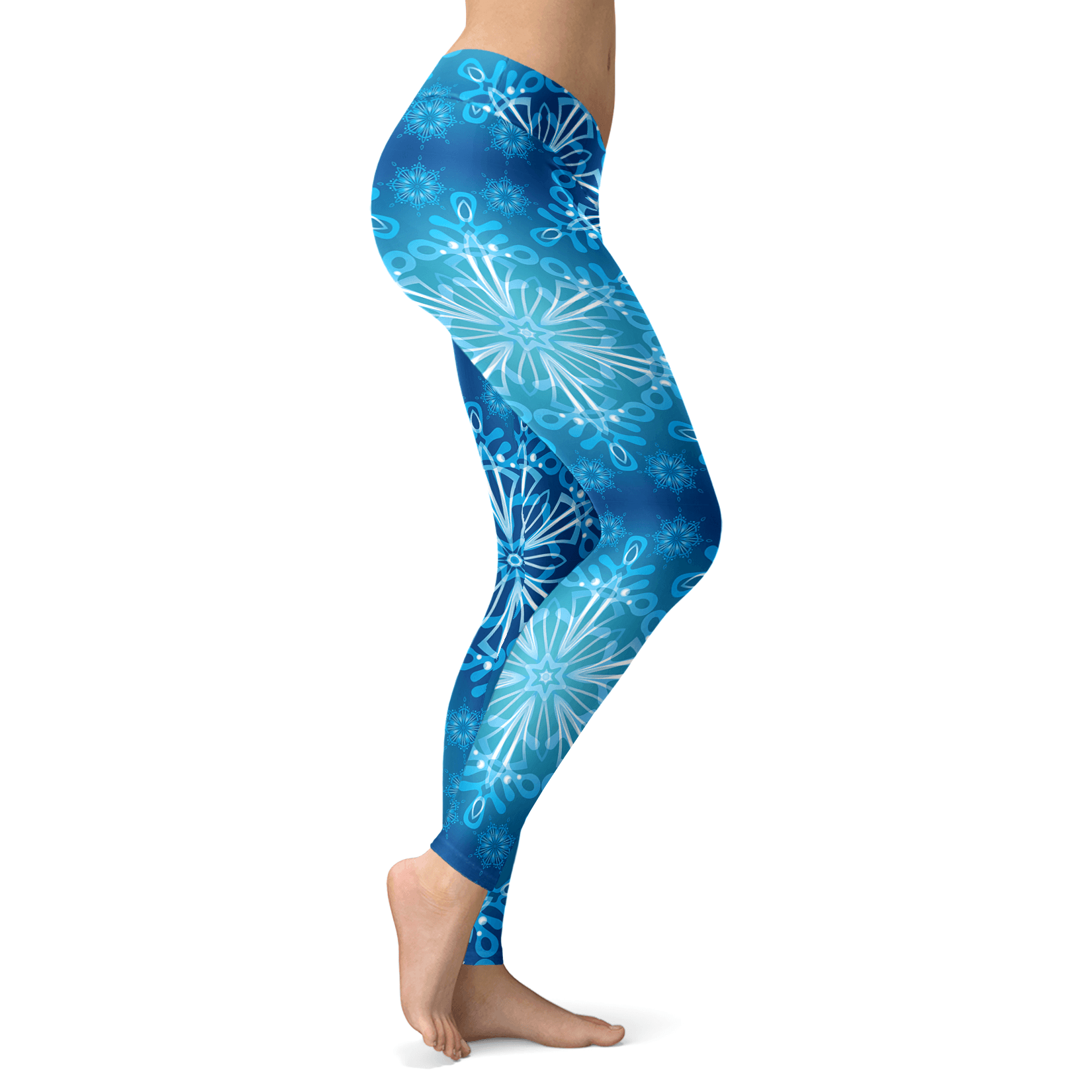 Snow Pattern Leggings - Powderaddicts