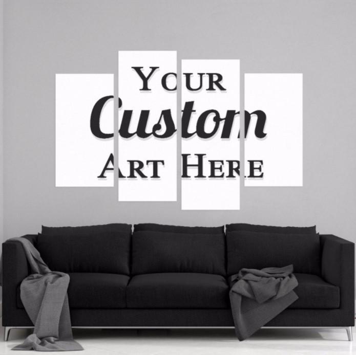 4 Piece Custom Canvas - Powderaddicts
