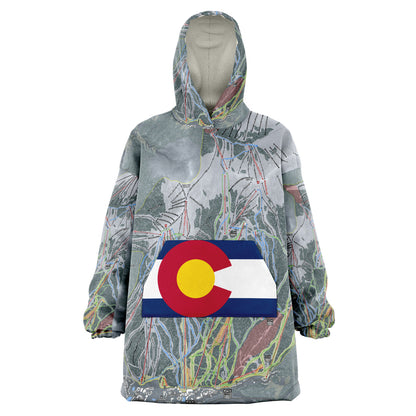 Copper Mountain, Colorado Ski Trail Map - Powderaddicts