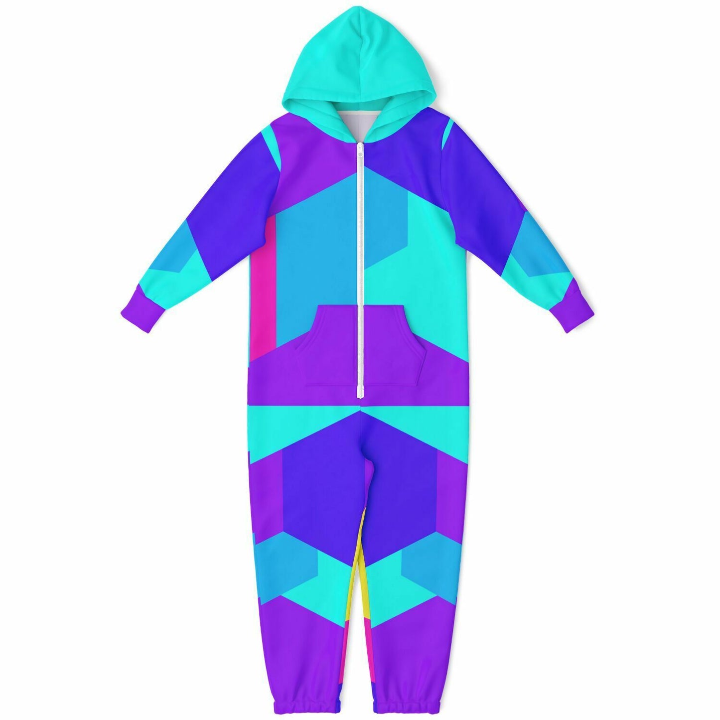 Purple Vail Kid's Unisex Jumpsuit