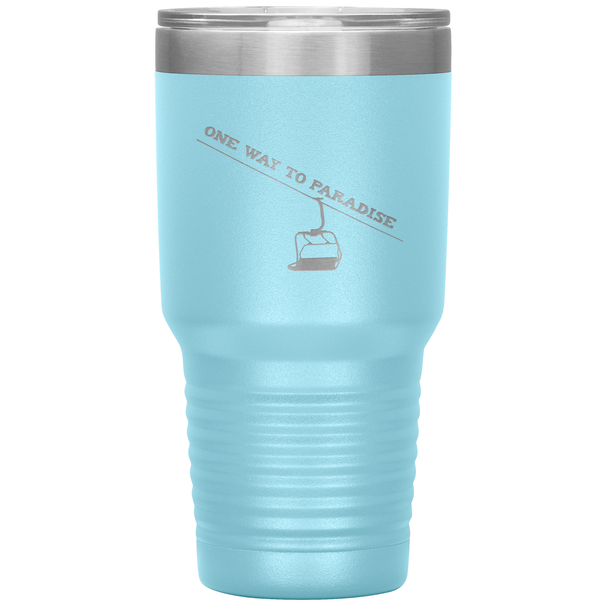 One Way To Paradise 30oz Tumbler - Powderaddicts