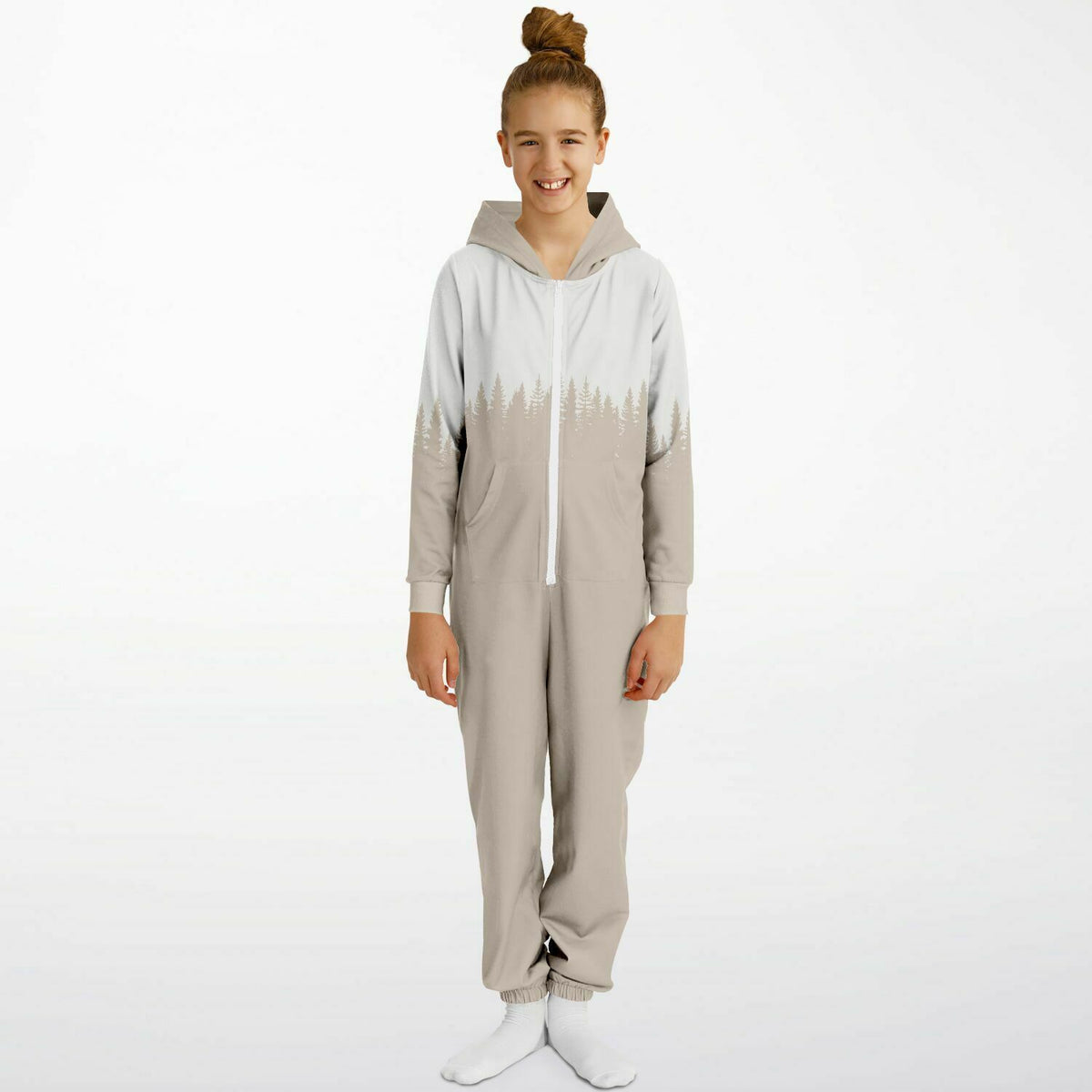 Tree Outline KID&#39;s UNISEX JUMPSUIT