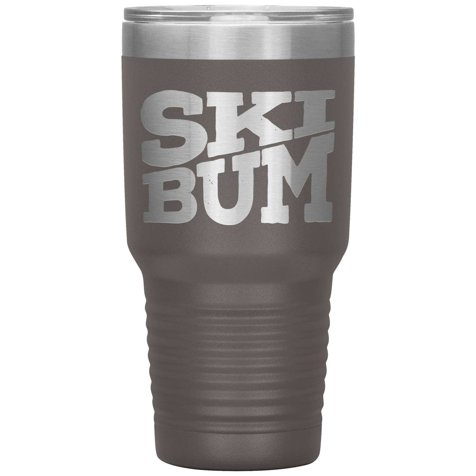 Ski Bum 30oz laser Etched Tumbler - Powderaddicts