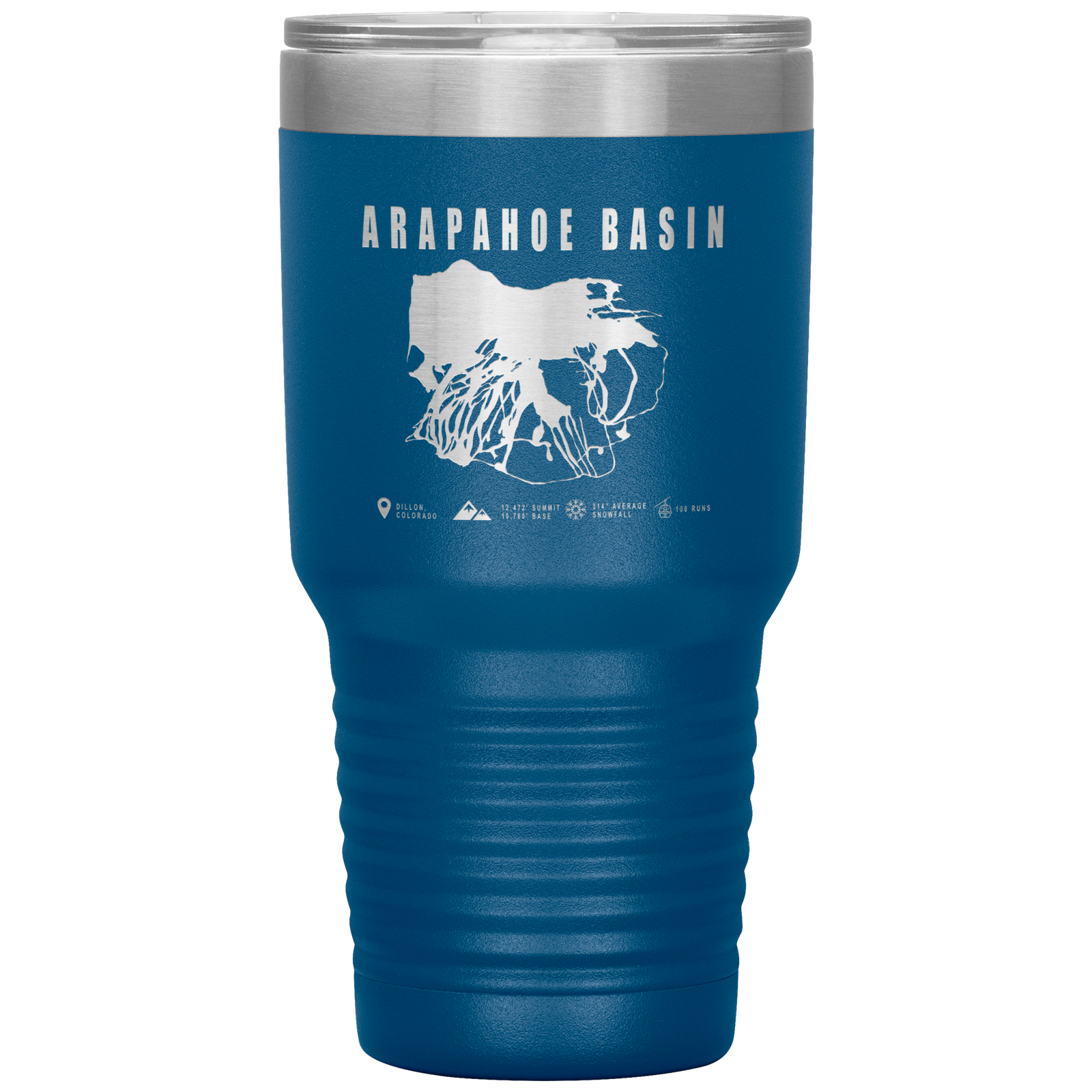 Arapahoe Basin,Colorado Ski Resort 30oz Tumbler - Powderaddicts