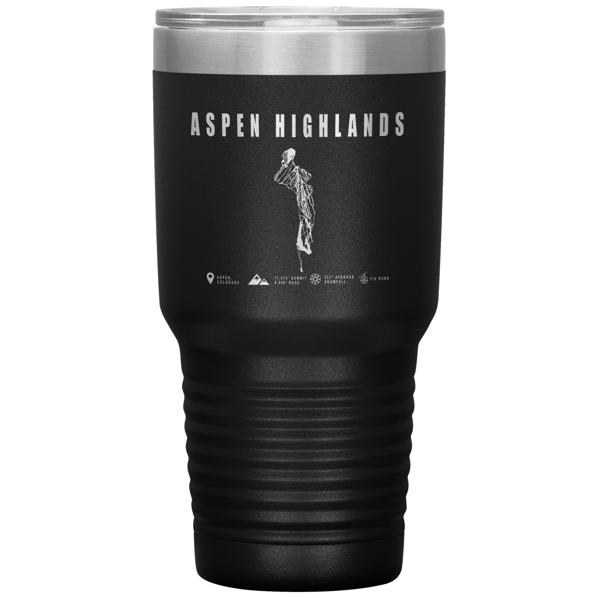 Aspen Highlands, Colorado Ski Resort 30oz Tumbler
