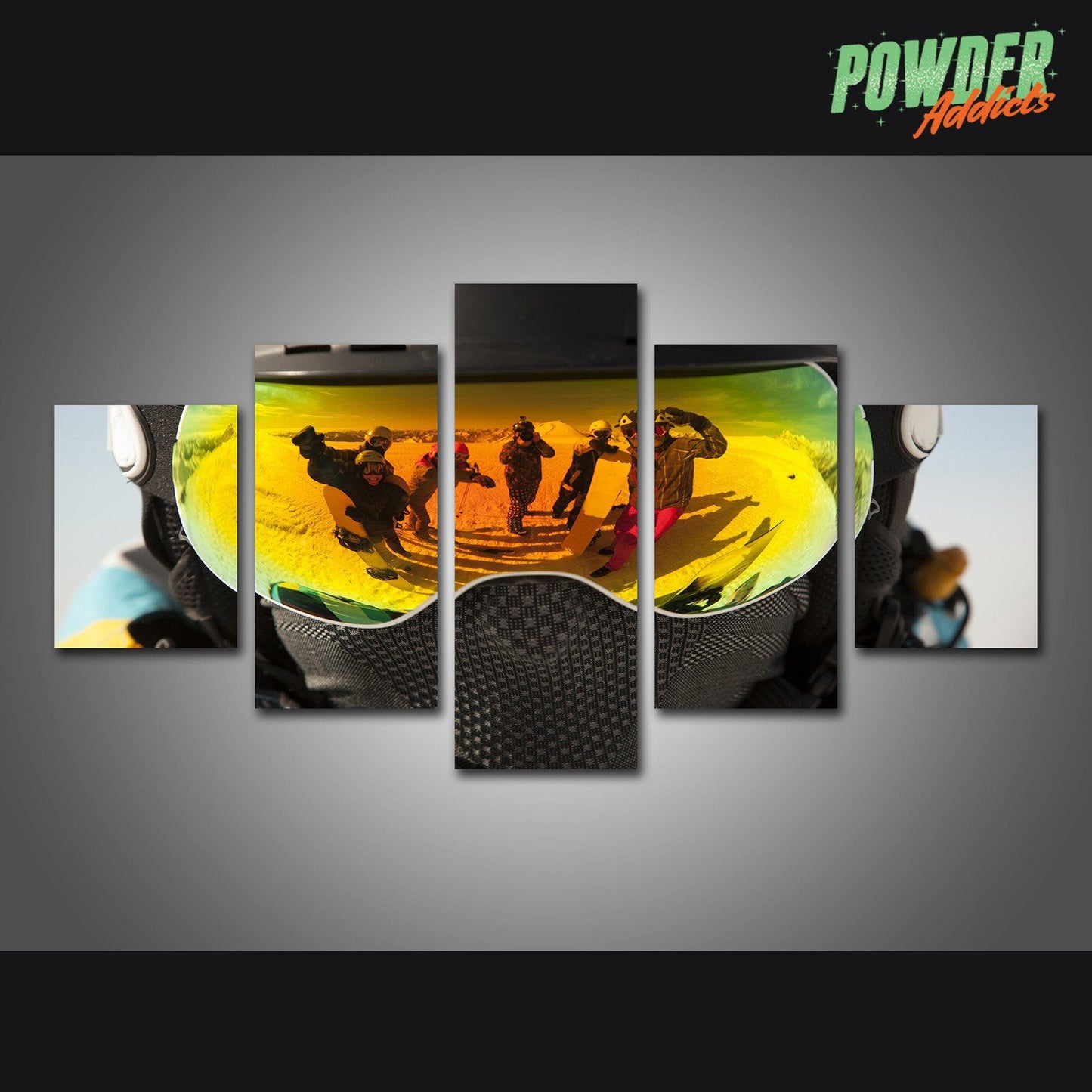 Powder Friends 5 Piece Canvas - Powderaddicts