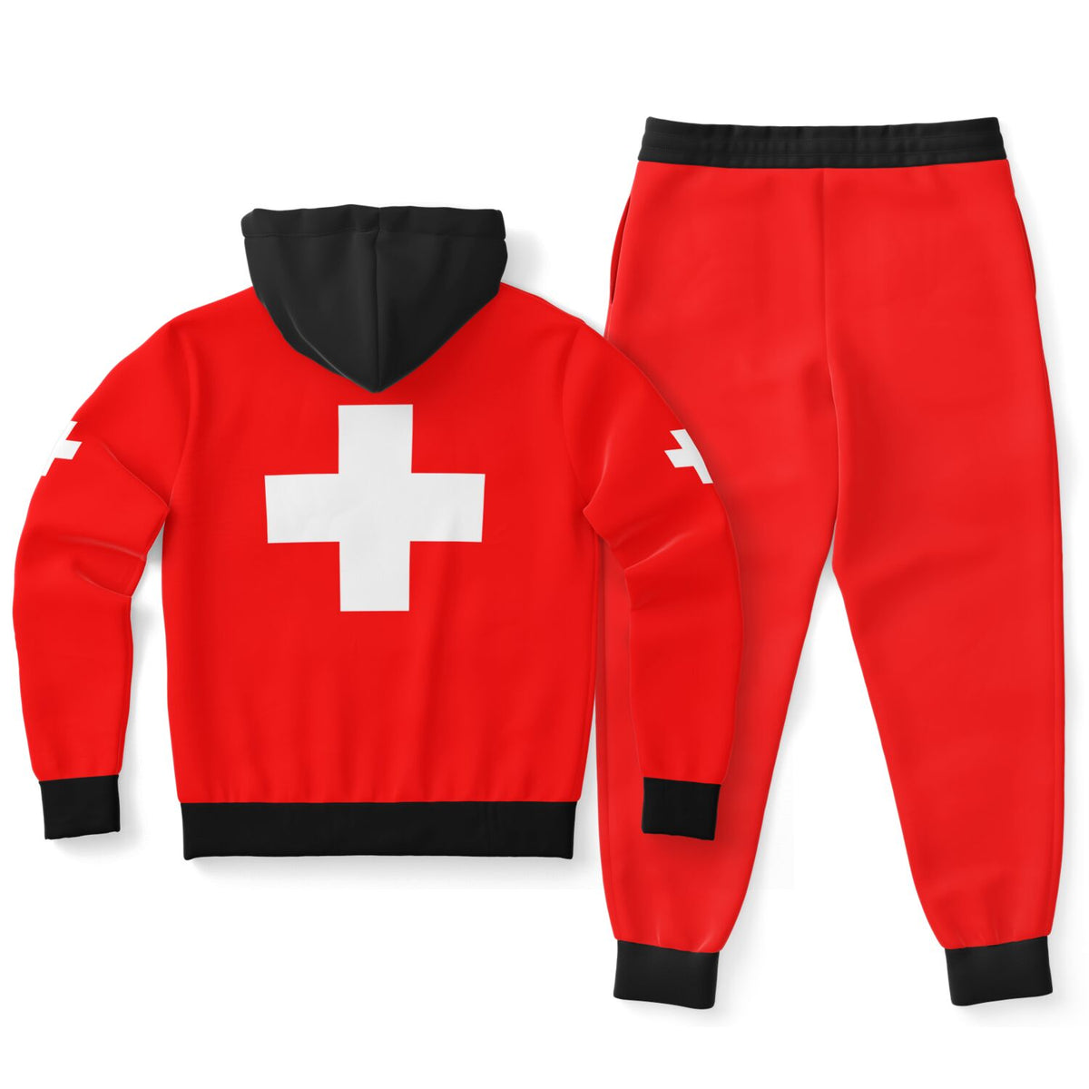 Ski Patrol Hoodie and Jogger Set