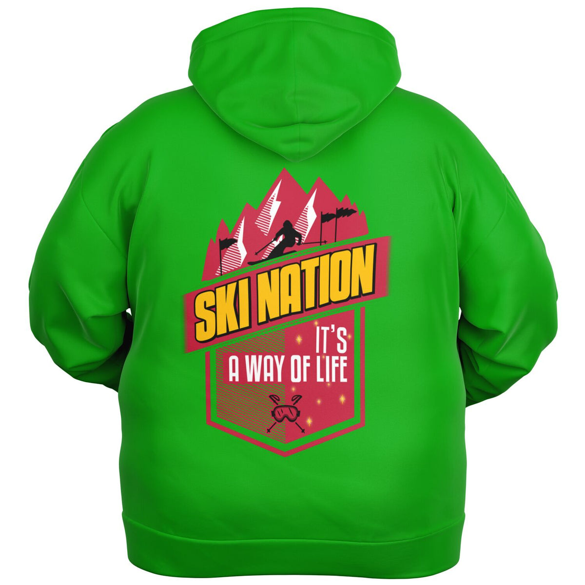 Ski Nation It's A Way Of Life Big and Tall Sizes
