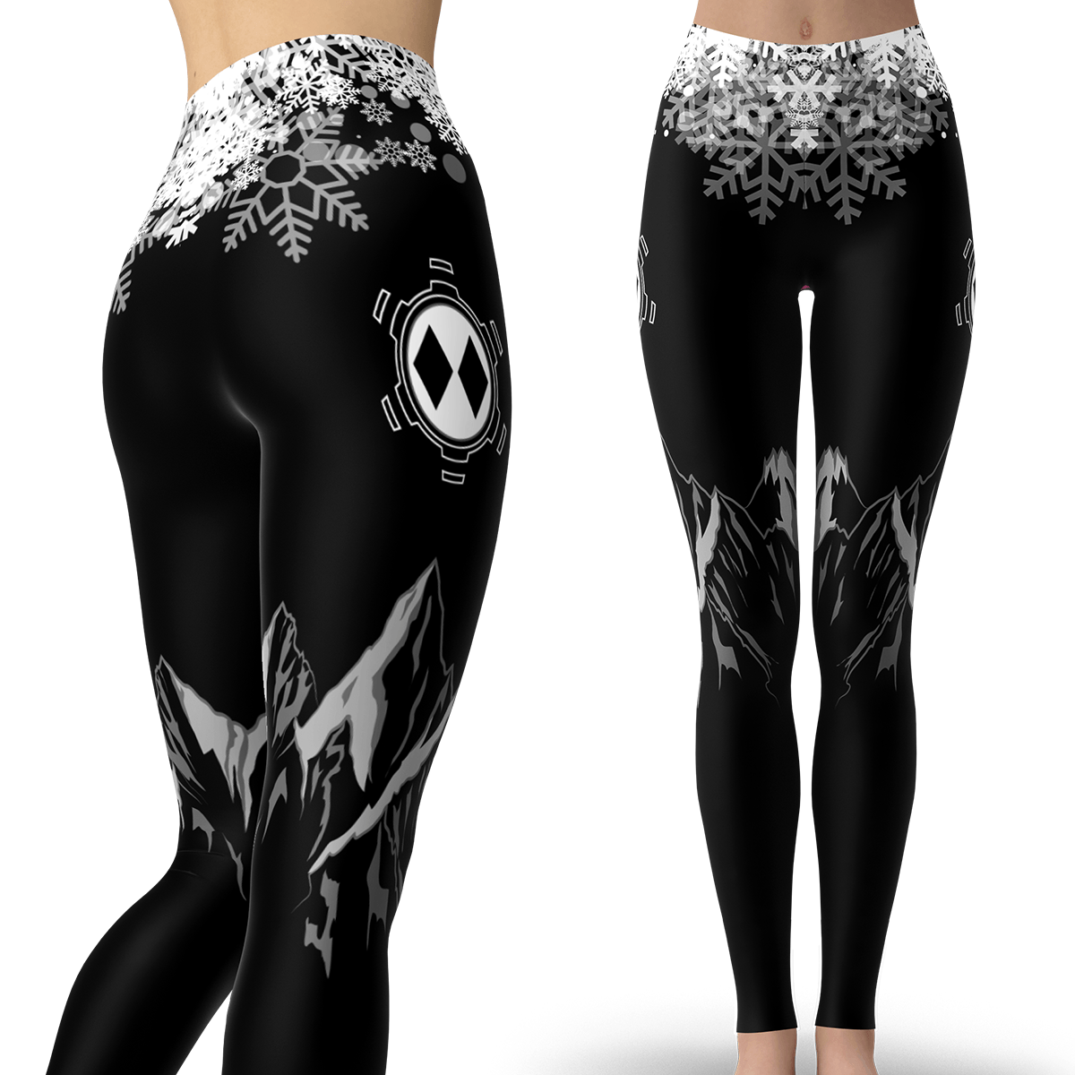 Black Diamond Life Leggings - Powderaddicts