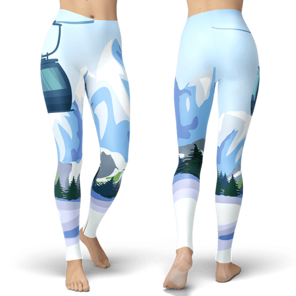 Cable Car Leggings - Powderaddicts