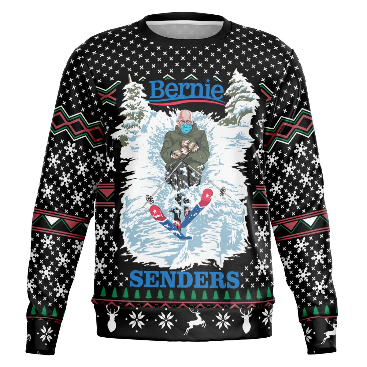 Bernie Senders Ugly Christmas Sweater - Crisp Print