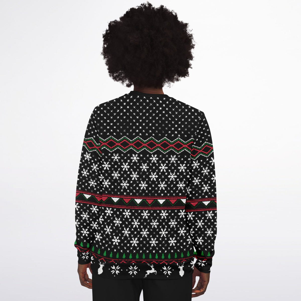 Bernie Senders Ugly Christmas Sweater - Stitch Print