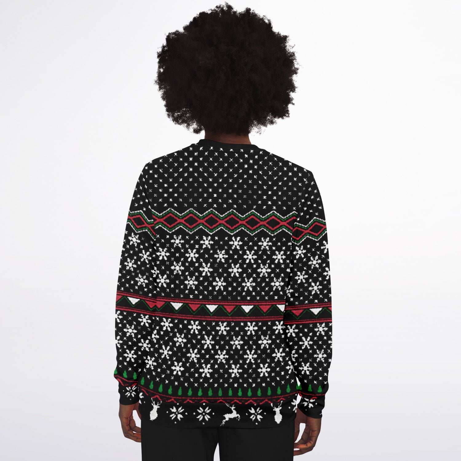 Bernie Senders Ugly Christmas Sweater - Stitch Print