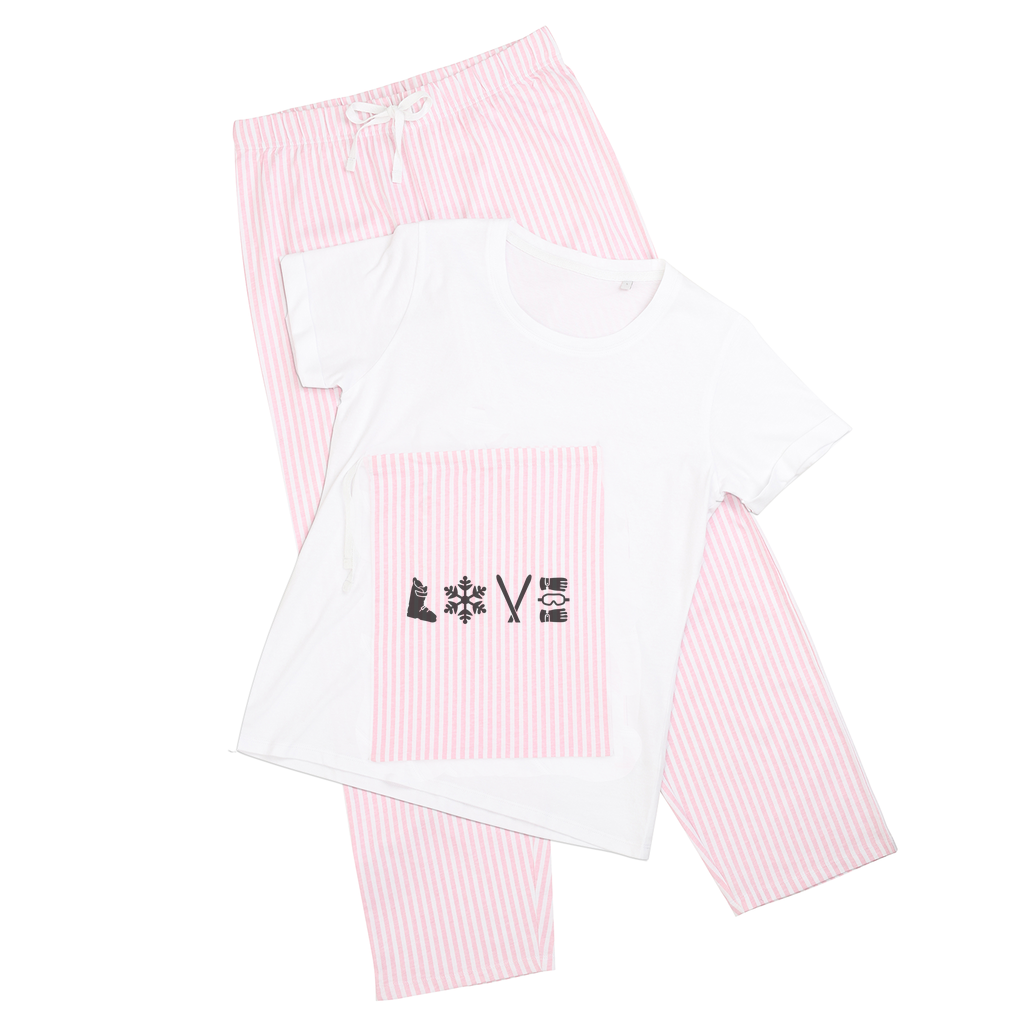 I Never Dreamed I&#39;d Be A Super Sexy Skier But Here I Am Killing It Pajama Set - Powderaddicts