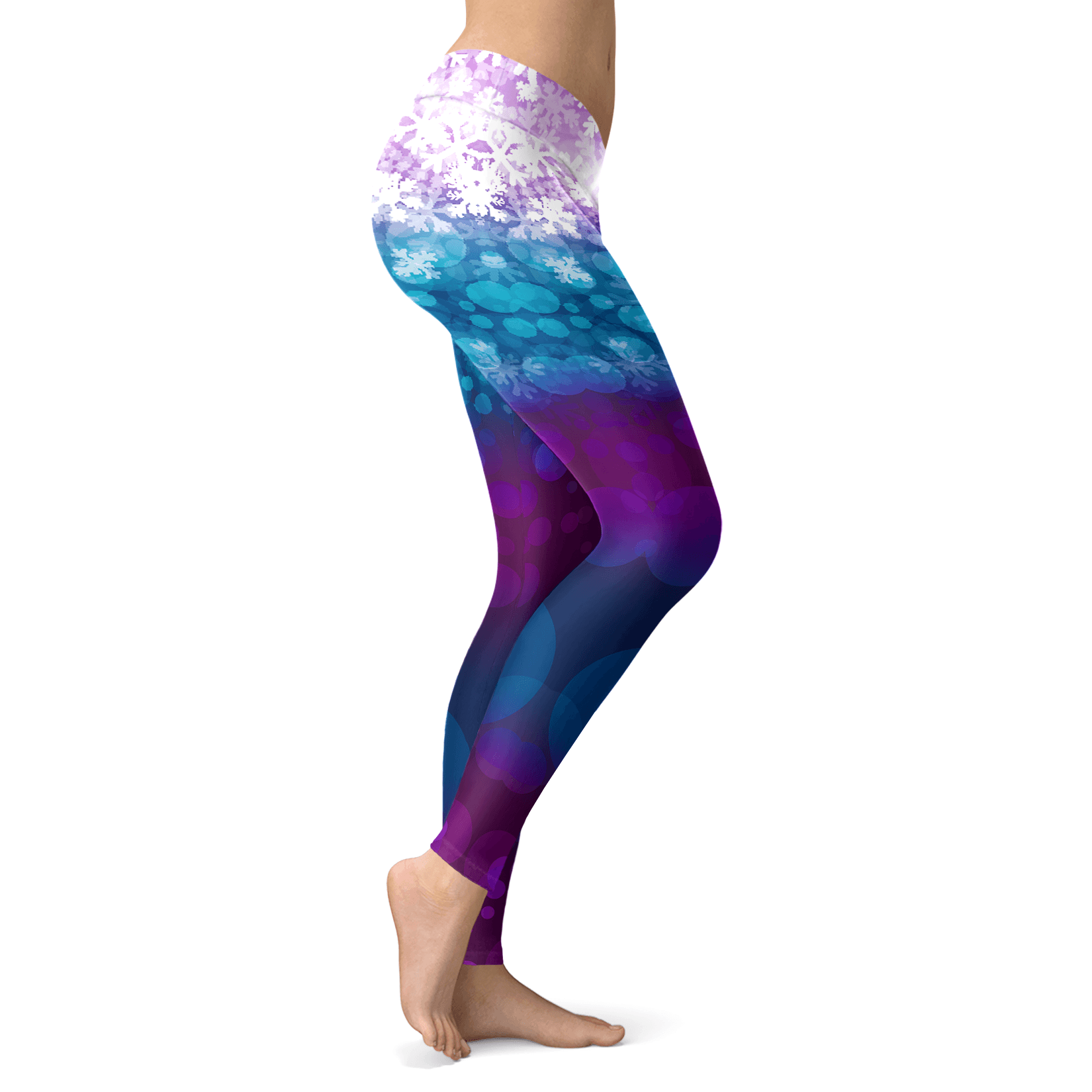 Striped Snow Leggings - Powderaddicts