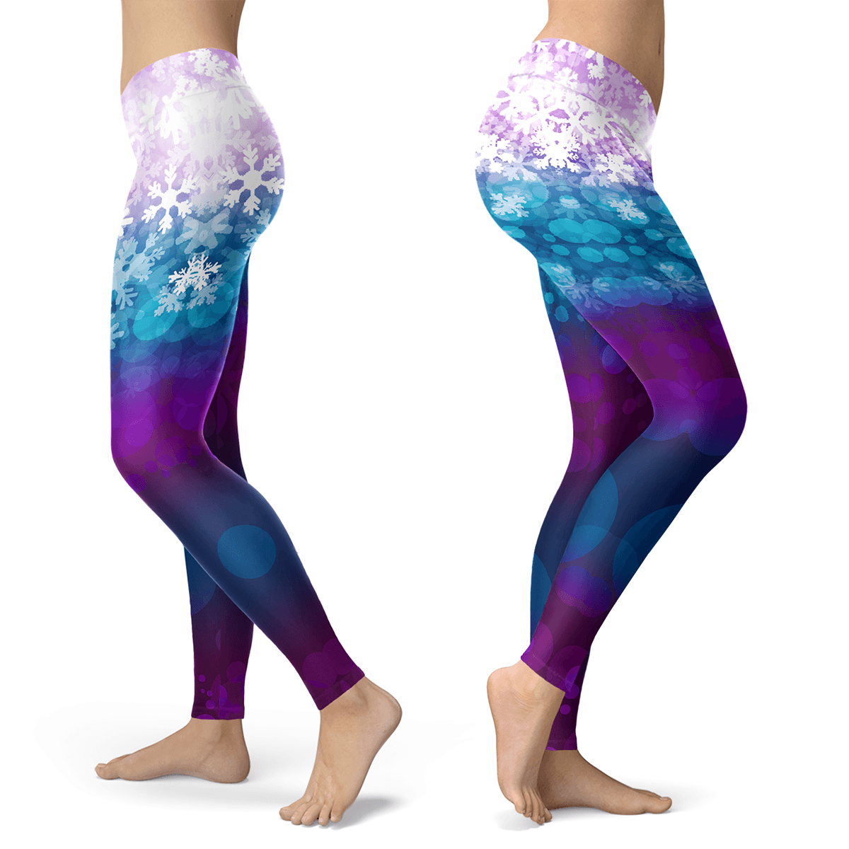 Striped Snow Leggings - Powderaddicts