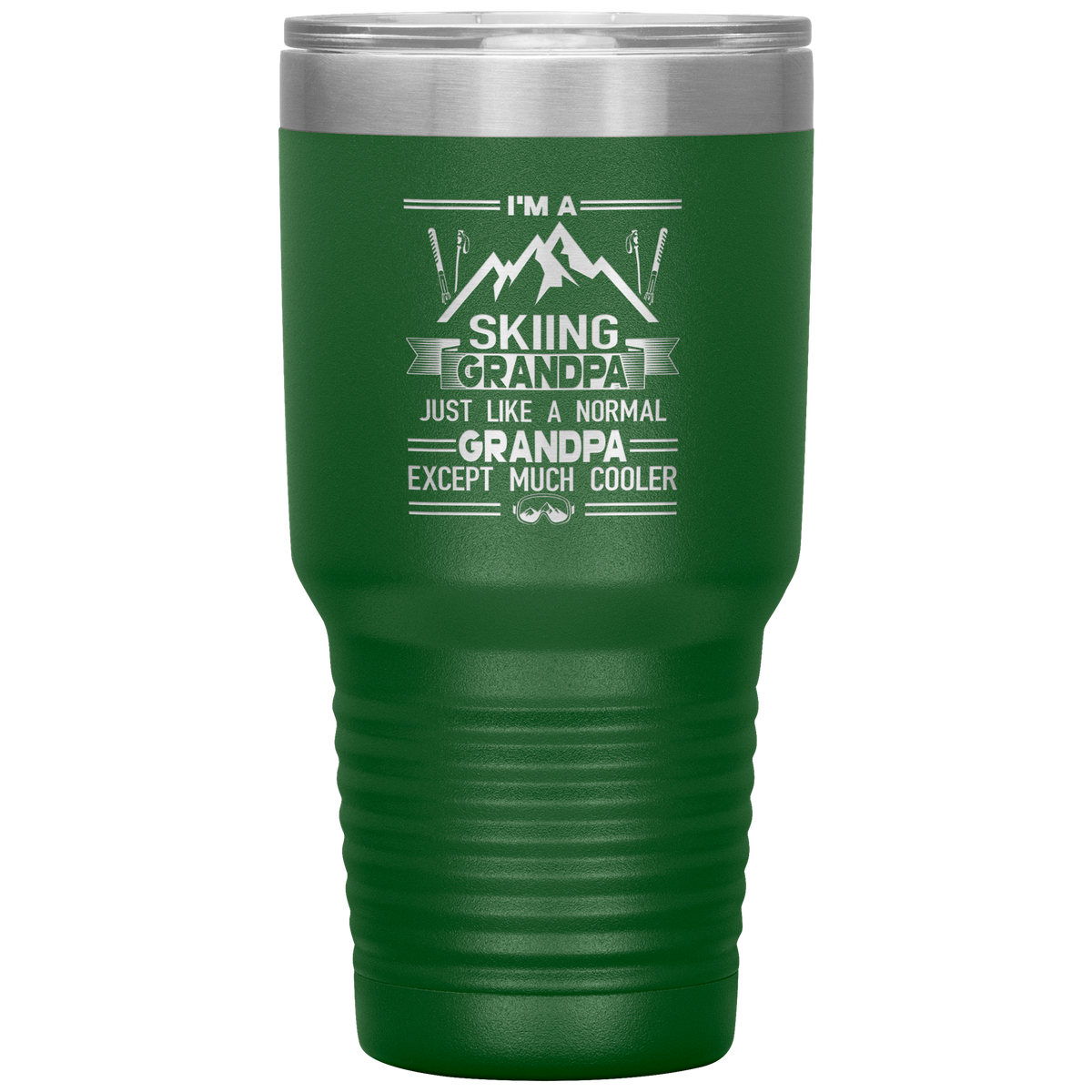 I'm A Skiing Mom 30oz Tumbler - Powderaddicts
