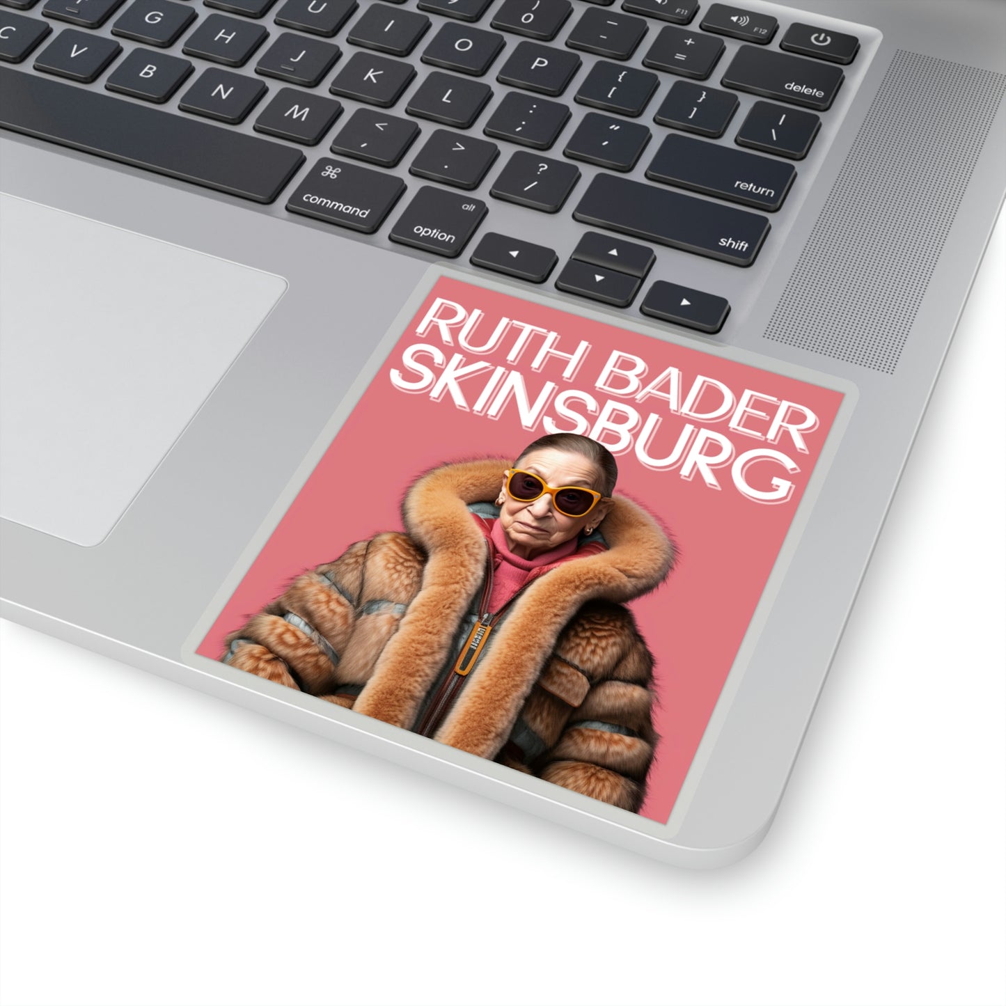 Ruth Bader Skinsburg Kiss-Cut Stickers - Powderaddicts