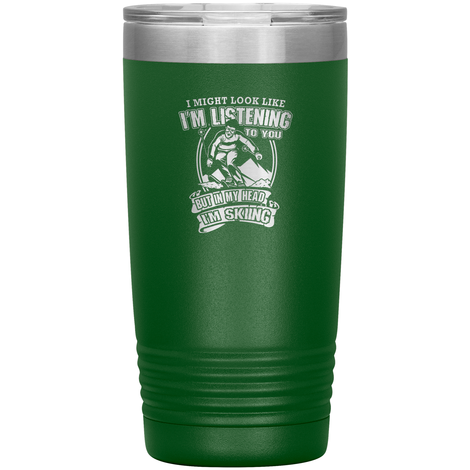I Might Look Like I'm Listening To You 20oz Tumbler - Powderaddicts