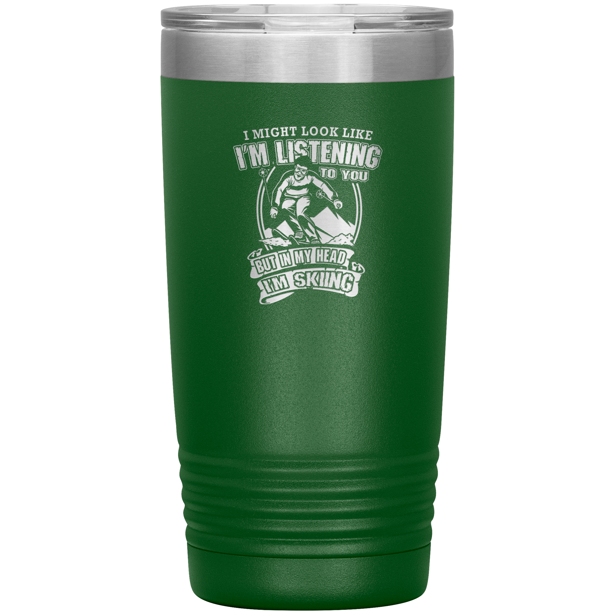 I Might Look Like I'm Listening To You 20oz Tumbler - Powderaddicts