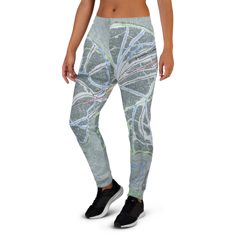 49 Degrees North, Washington Ski Trail Map Women's Mid-Layer - Powderaddicts