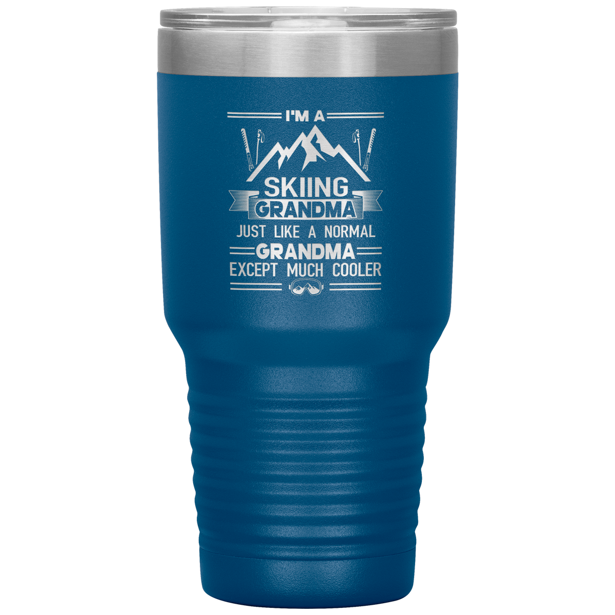 I'm A Skiing Grandma 30oz Tumbler - Powderaddicts