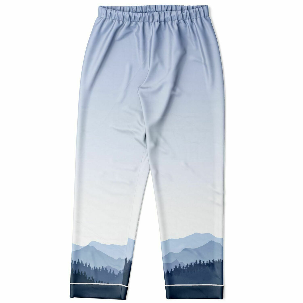 Mountain Gradient Satin Pajamas - Powderaddicts
