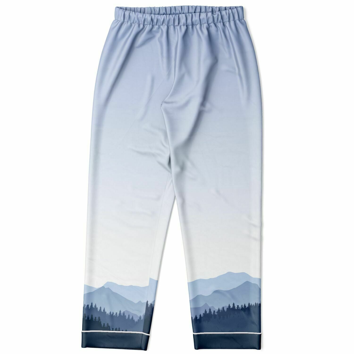 Mountain Gradient Satin Pajamas - Powderaddicts