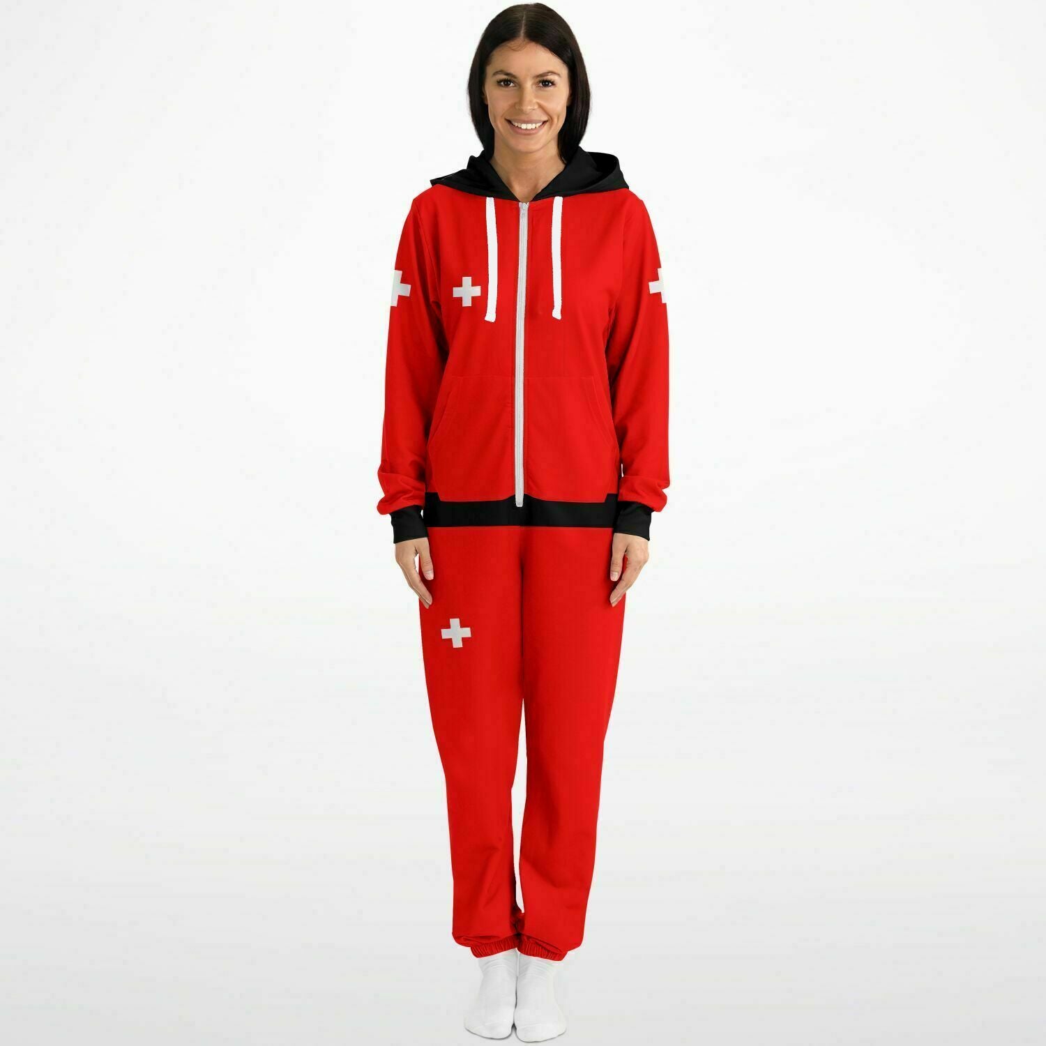 Ski patrol Adult Unisex Jumpsuit