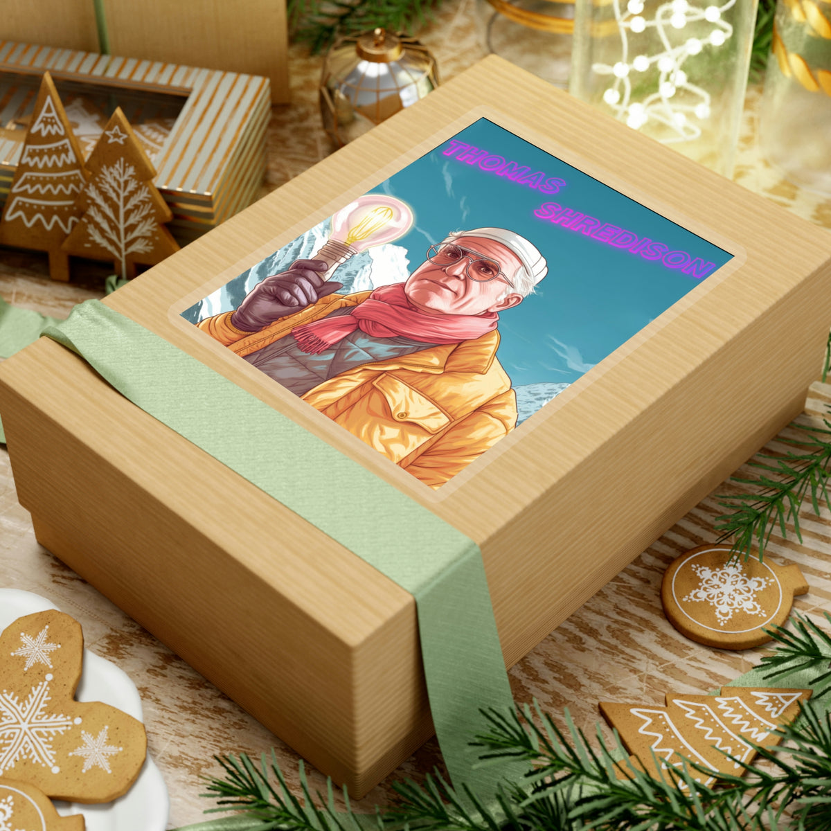 Thomas Shredison Kiss-Cut Stickers