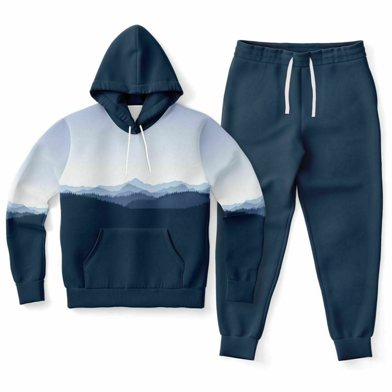 Morning Bluebird  Hoodie and Jogger Set