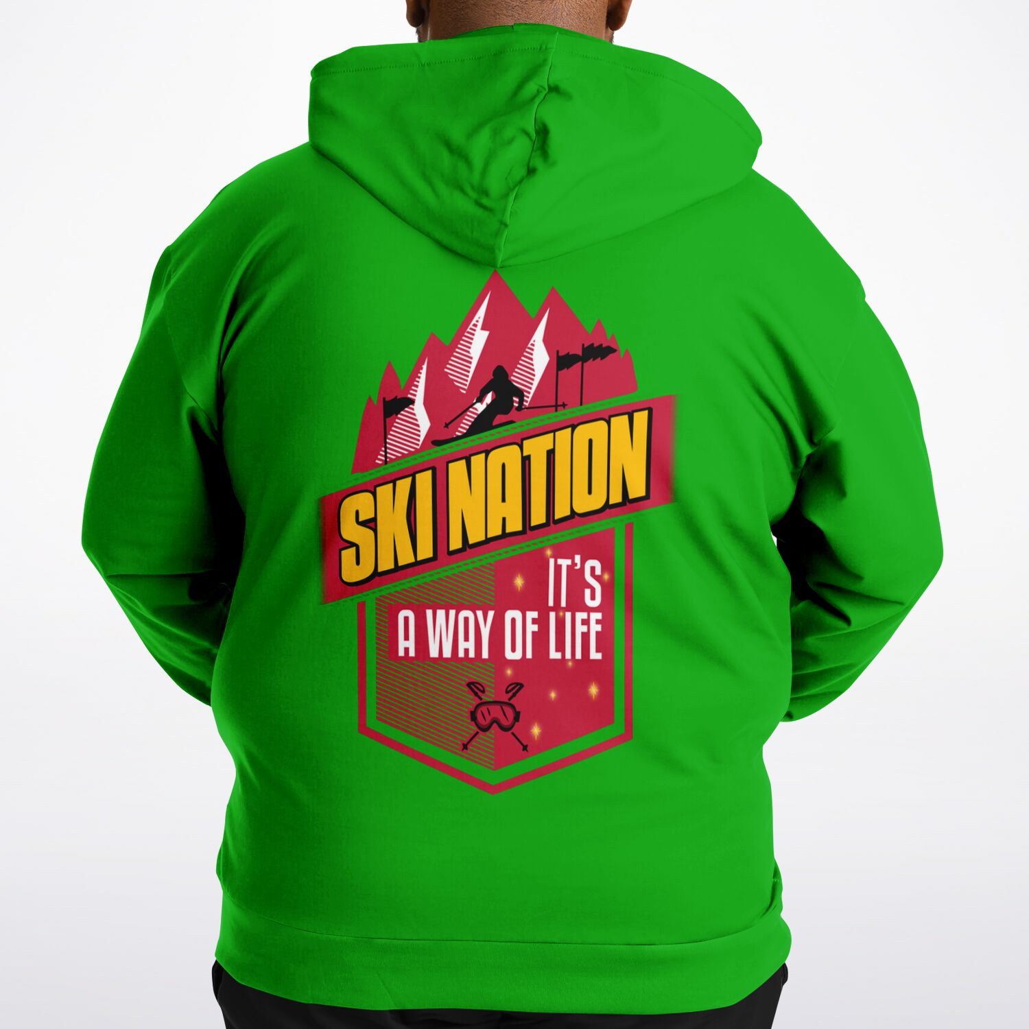 Ski Nation It's A Way Of Life Big and Tall Sizes