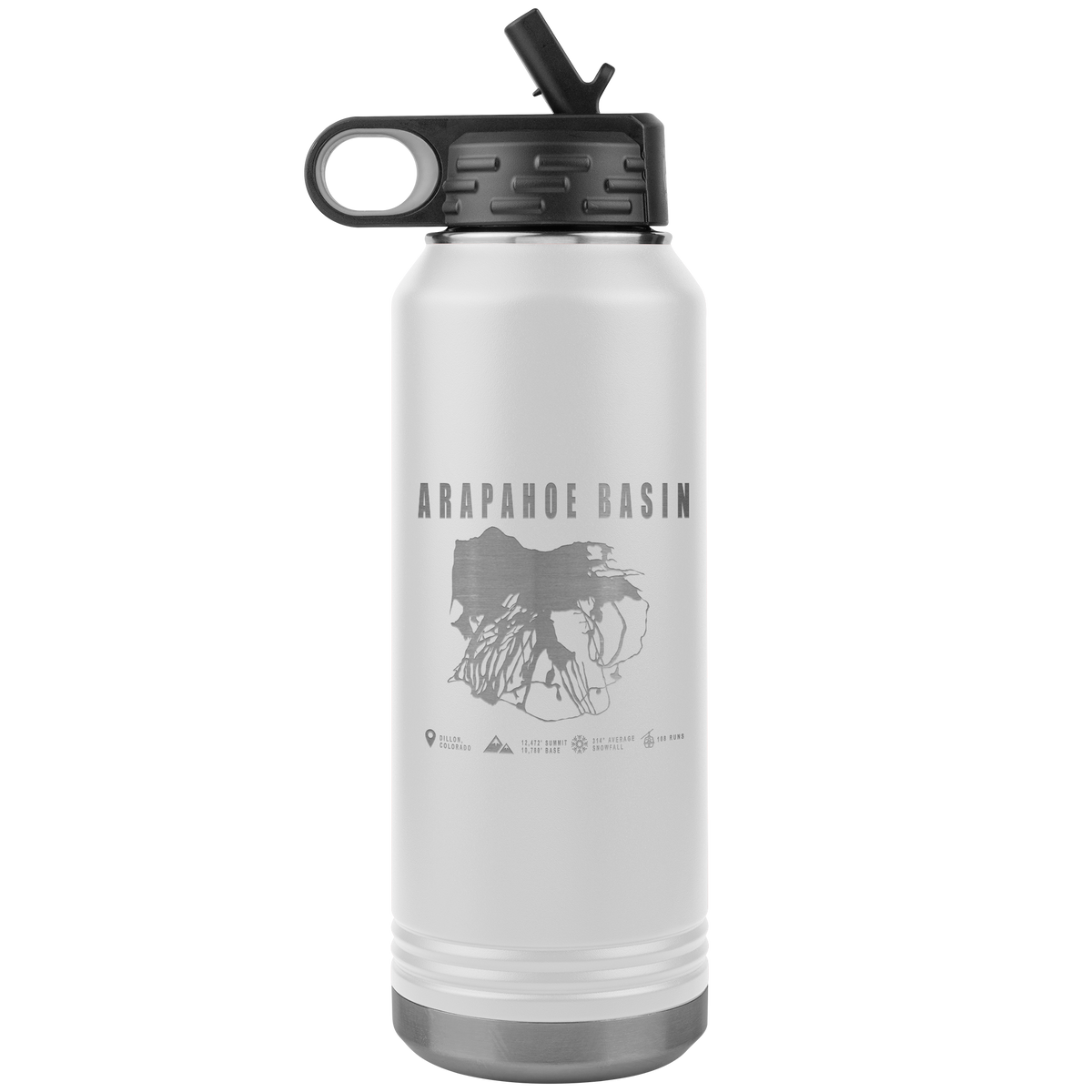 Arapahoe Basin,Colorado Ski Resort 32oz Tumbler - Powderaddicts