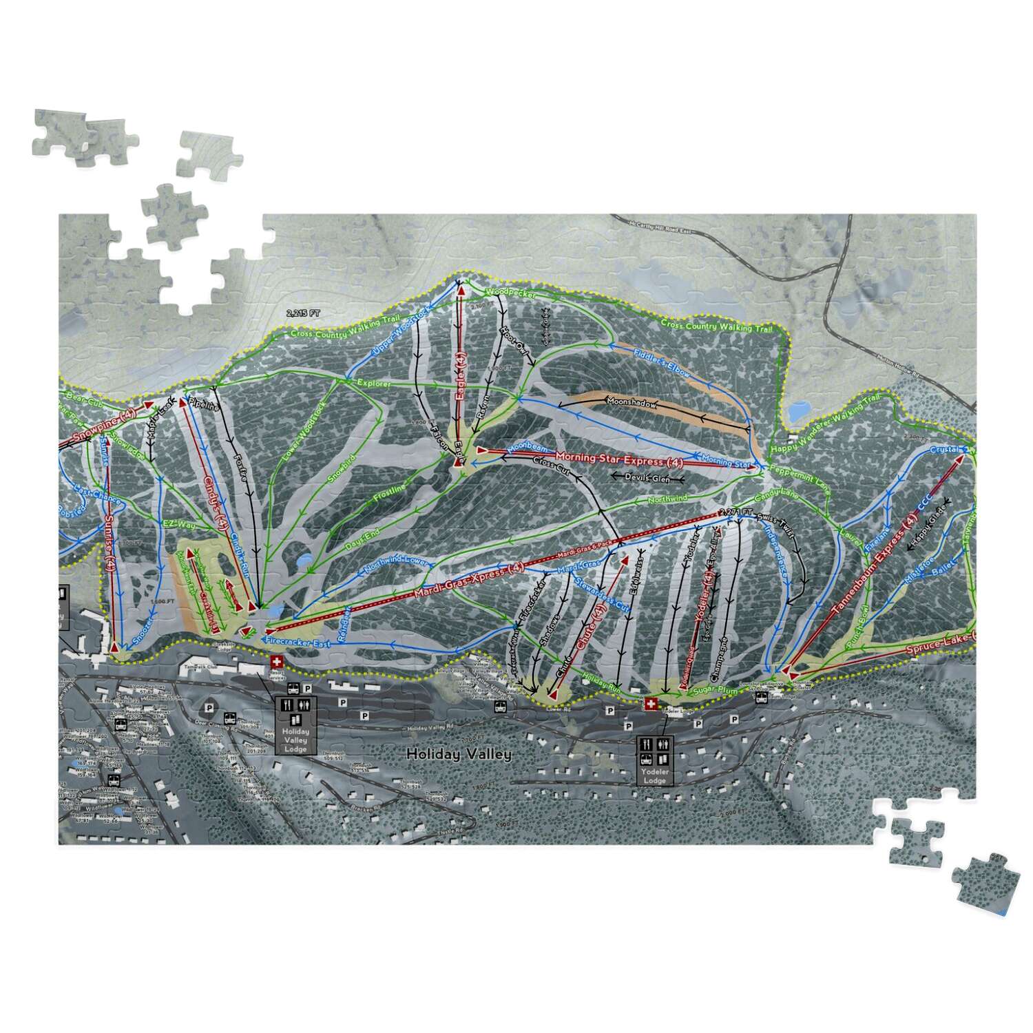 Holiday valley clearance ski resort