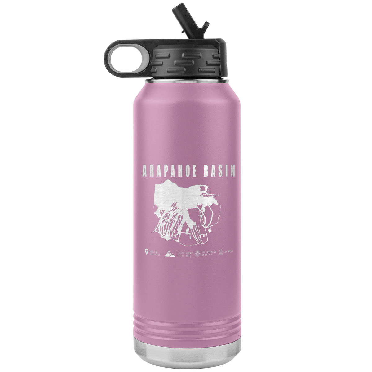 Arapahoe Basin,Colorado Ski Resort 32oz Tumbler - Powderaddicts