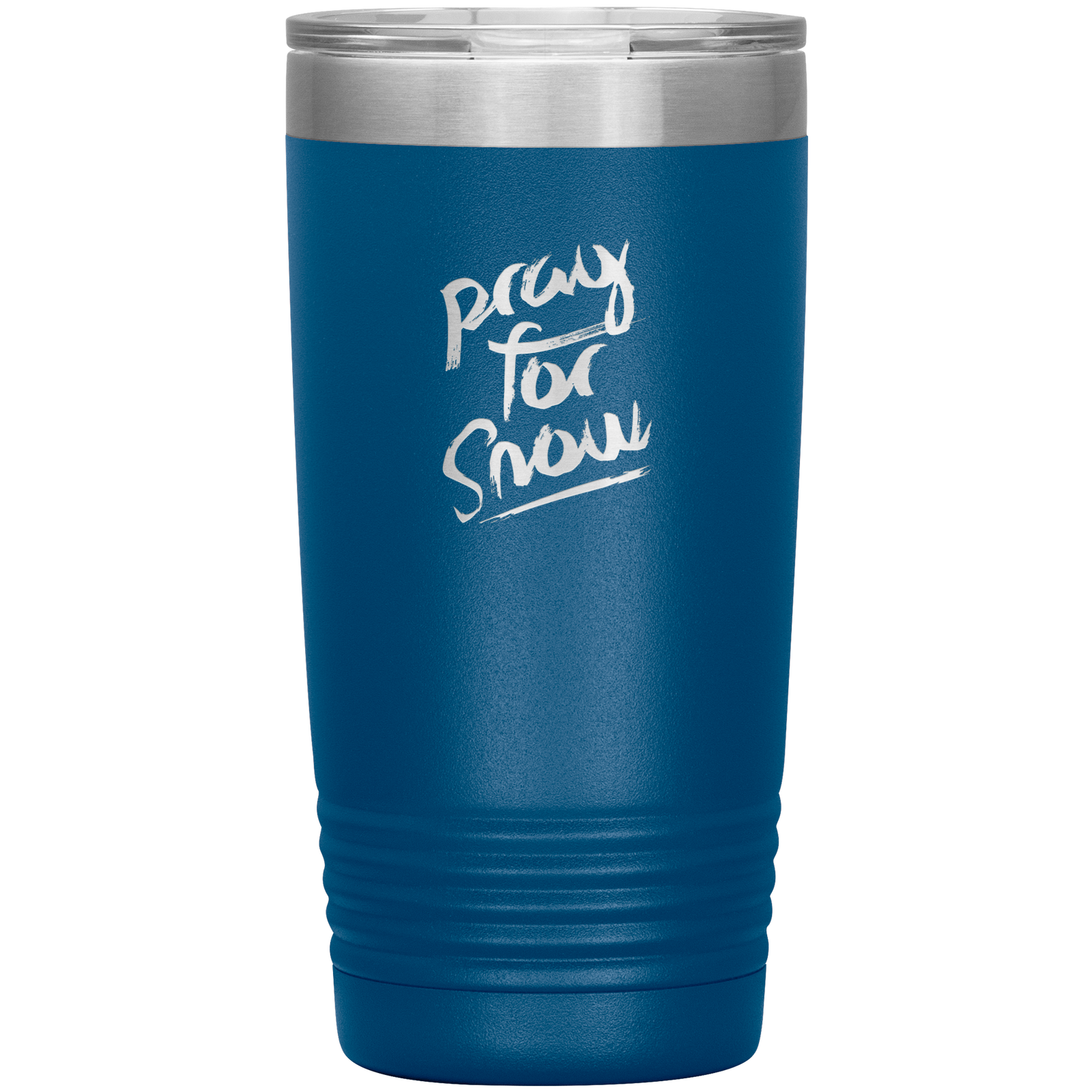 Pray For Snow Back 20oz Tumbler - Powderaddicts